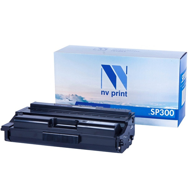 NV Print NVP-SP300  Картридж совместимый NV-SP300  для Ricoh SP-300DN, ресурс: 1500 стр.