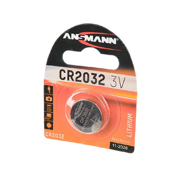 Батарейка ANSMANN 5020122-RU CR2032 BL1
