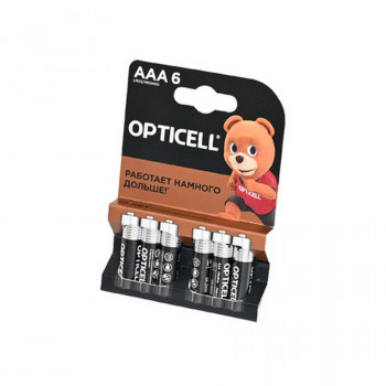Батарейка OPTICELL BASIC LR03 BL6 (Комплект 6 шт.) Тип: LR03Цена: за комплект