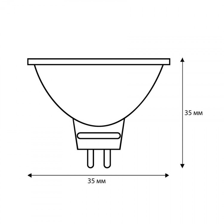 Лампа Camelion MR11 12V 20W