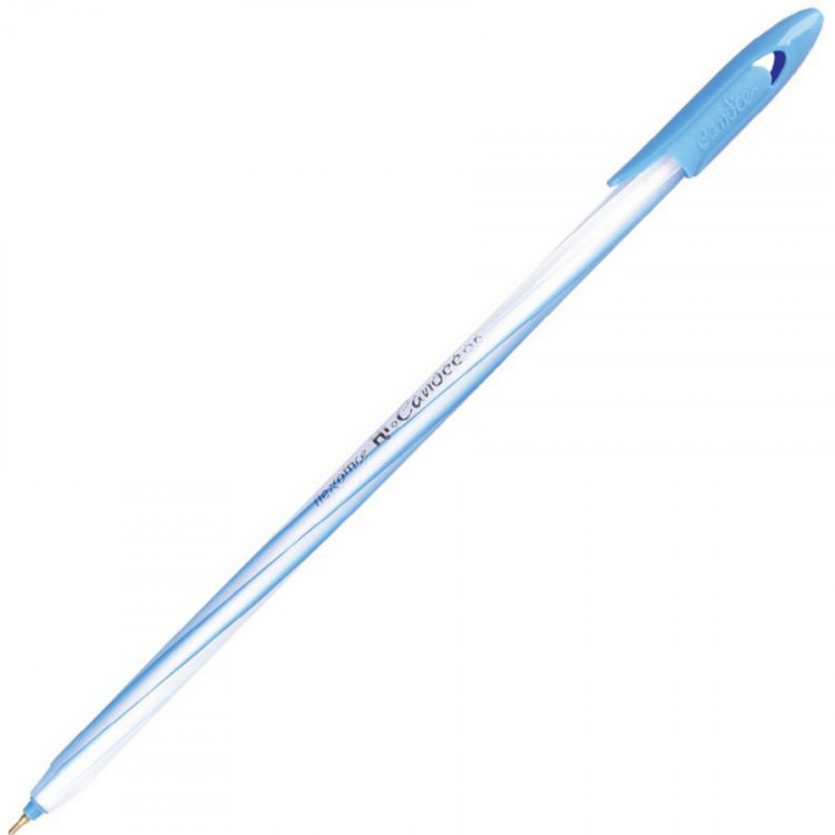 Ручка шариковая Flexoffice Hi Candee 0,6  мм., корпус ассорти, синяя, Комплект 50 шт. (FLEXOFFICE FO-041MIX BLUE)