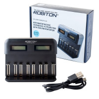 Зарядное устройство ROBITON VolumeCharger LCD