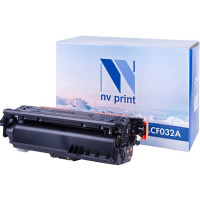 NV Print NVP-CF032AY Картридж совместимый NV-CF032A Yellow для HP Color LaserJet CM4540 /  CM4540f /  CM4540fskm (12500k)