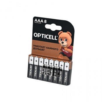 Батарейка OPTICELL BASIC LR03 BL8 (Комплект 8 шт.) Тип: LR03Цена: за комплект
