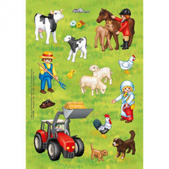 HERMA 4877 НАКЛЕЙКИ PLAYMOBIL ДОМАШНЕЕ ХОЗЯЙСТВО 