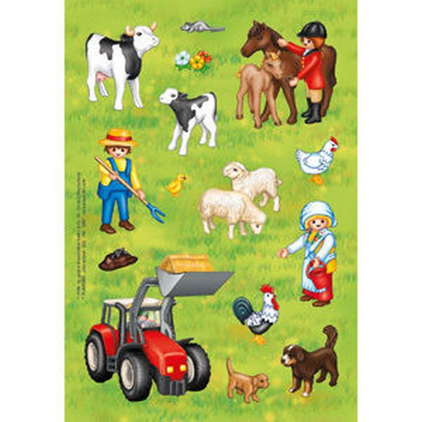 HERMA 4877 НАКЛЕЙКИ PLAYMOBIL ДОМАШНЕЕ ХОЗЯЙСТВО
