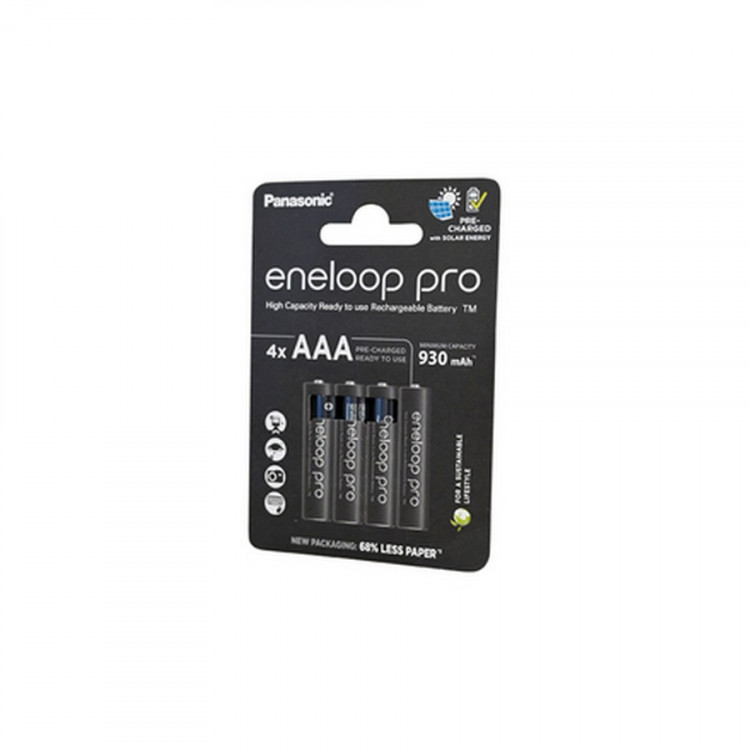 Аккумулятор Panasonic eneloop pro BK-4HCDE/4CP 930мАч AAA BL4 (Комплект 4 шт.)