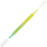 Текстовыделитель Neon Pen I Love More Color, двухсторонний, желто-зеленый (247535)