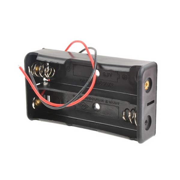 Отсек для элементов питания ROBITON Bh2x18650 с двумя проводами PK1