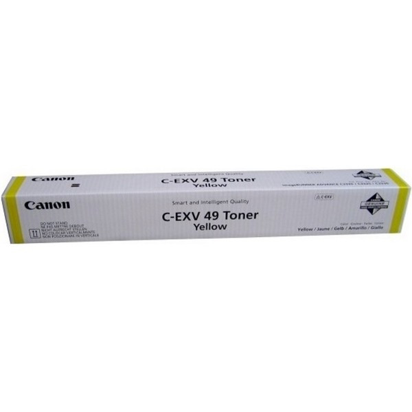 Canon 8527B002 Тонер C-EXV 49 желтый для Canon iR ADV C33xx / C35xx / C37xx (19000 стр.)