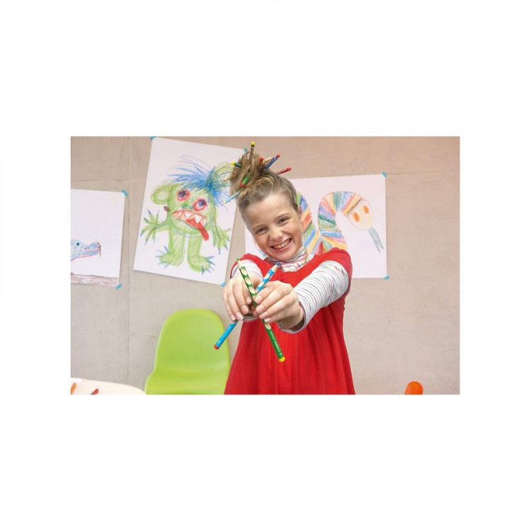 Набор цветных карандашей STABILO EASYcolors для левшей, 6 цветов, картонный футляр (STABILO 331/6) Набор цветных карандашей STABILO EASYcolors для левшей, 6 цветов, картонный футляр (STABILO 331/6)