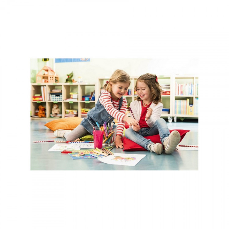 Набор цветных карандашей STABILO EASYcolors для левшей, 6 цветов, картонный футляр (STABILO 331/6) Набор цветных карандашей STABILO EASYcolors для левшей, 6 цветов, картонный футляр (STABILO 331/6)