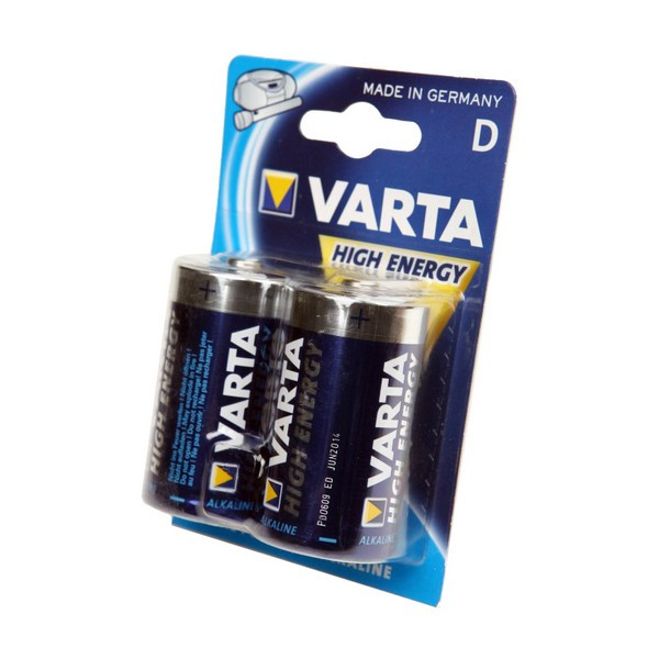 Батарейка VARTA LONGLIFE POWER 4920 LR20 BL2 (Комплект 2 шт.)