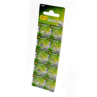 Батарейка GP Alkaline cell 164-C10 AG1 BL10