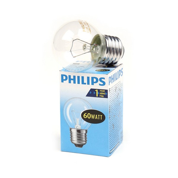 Лампа PHILIPS P45 60W E27 CL 067029