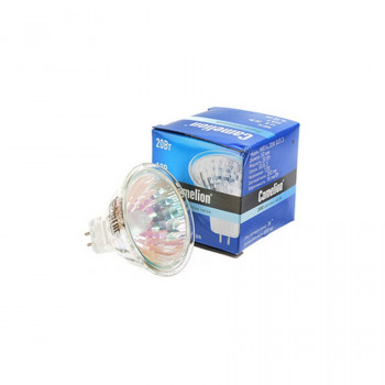 Лампа Camelion MR16 12V 20W Тип: HRGI-20-12-GU5.3Цена: за 1 шт.