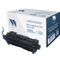 NV Print NVP-FK-3160/3170/3190 Узел термозакрепления совместимый NV-FK-3160 / FK-3170 / FK-3190 для Kyocera Ecosys p3045dn / p3050dn / p3055dn / p3150dn / p3060dn / m3145 / m3645 / m3145dn / p3145 / p3260 / m3860 / m3660 / m3660idn / m3655idn / p3160 (300