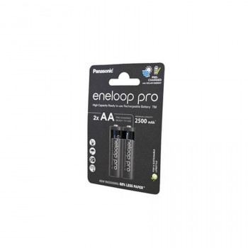 Аккумулятор Panasonic eneloop pro BK-3HCDE/2CP 2500мАч AA BL2 (Комплект 2 шт.) Тип: MH2500AAЦена: за комплект