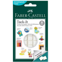 Клеящие подушечки Faber-Castell Tack-It, для временного крепления, 90 шт/50 гр., белые (Faber-Castell 589150)