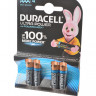 Батарейка DURACELL ULTRA LR03 BL4 (Комплект 4 шт.)