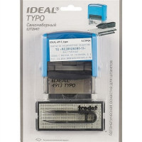 Самонаборный штамп 5 строк, поле 58х22 мм Ideal Trodat 4913/DB typo (Ideal 4913P2F)