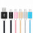 Кабель USB A - Micro USB 0.5 м в оплетке, цвет ассорти, 1 шт (VOXLINK I6AC0153-050)