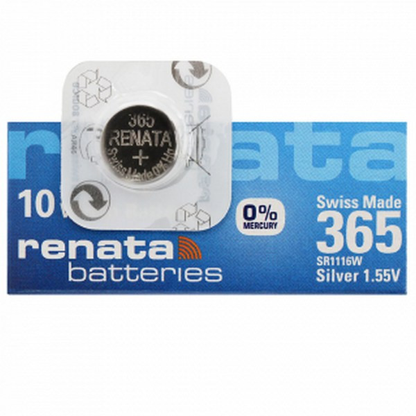Батарейка RENATA SR1116W   365 (0%Hg)