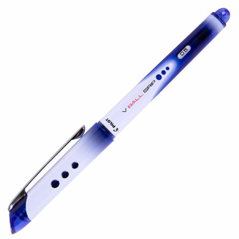 Ручка роллер Pilot V-Ball Grip, 0,5 мм, синяя (Pilot BLN-VBG5-L)
