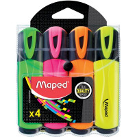 Набор текстовыделителей Maped Fluo Pep's Classic Neon, 4 цвета (MAPED 742547)