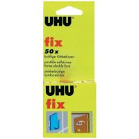 Клеящие подушечки UHU FIX Двухсторонние, для постоянного крепления, 50 шт. (UHU 44385)