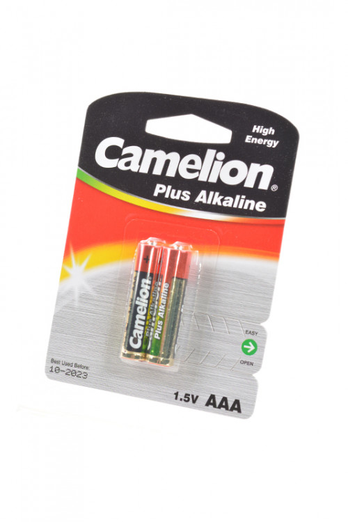 Батарейка Camelion Plus Alkaline LR03-BP2 LR03 BL2 (Комплект 2 шт.)