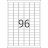HERMA 4110 Этикетки самоклеющиеся Полиэстровые А4, 30.5 x 16.9, цвет: Серебристый, клей: перманентный, для печати на: лазерных аппаратах, в пачке: 25 листов/2400 этикеток