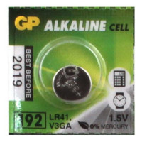 Батарейка GP Alkaline cell 192F-2C10 AG3 (отрывной блок) 1 шт.