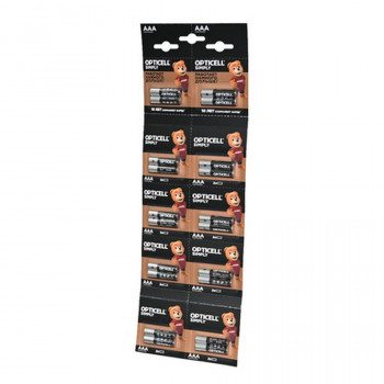 Батарейка OPTICELL SIMPLY LR03 отрывной 2*10 BL20 (Комплект 2 шт.) Тип: LR03Цена: за комплект