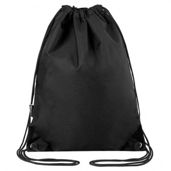 Мешок для обуви BRAUBERG плотный, карман на молнии, подкладка, 43х33 см, Total Black, 272427 