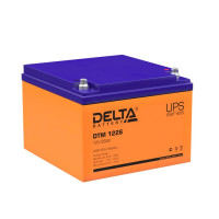 Energon Delta DTM 1226 Аккумуляторная батарея DELTA DTM 1226 (12В / 26Ач, Тип: AGM, Клемма: Болт М5, ДхШхВ: 166х175х125мм (Полная высота: 125мм), срок службы: 6 лет, Гарантия: 1г, вес: 9кг)