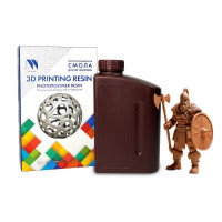 NV Print NVP-3D-RED-WAX-RESIN Фотополимерная смола NVPRINT  Red Wax Resin  для 3D печати 1 кг (бут)