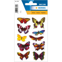 HERMA 3349 НАКЛЕЙКИ DECOR Яркие бабочки