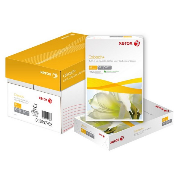 Бумага A4 для цветной и черно-белой лазерной печати XEROX Colotech Plus 003R98837/1, 90 г/кв.м, 500 листов