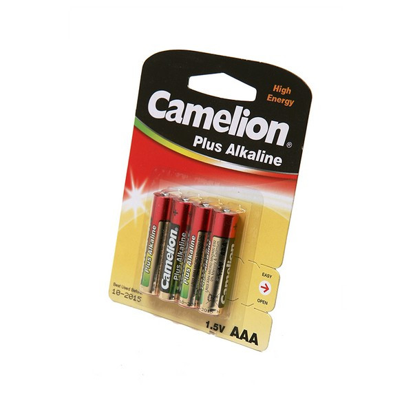 Батарейка Camelion Plus Alkaline LR03-BP4 LR03 BL4 (Комплект 4 шт.)