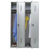 Шкаф металлический для одежды ПРАКТИК "LS-41", четырехсекционный, 1830х1170х500 мм, 53 кг, разборный, LS(LE)–41