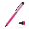 Ручка гелевая автоматическая STABILO Palette XF, 0,35 мм, синяя, розовый корпус (STABILO 268/3-41-3)*