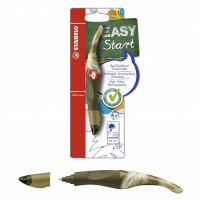 Ручка Роллер Stabilo Easyoriginal Marbled Для Правшей Синий, Корпус Мраморный Оливковый (STABILO B-49366-5)