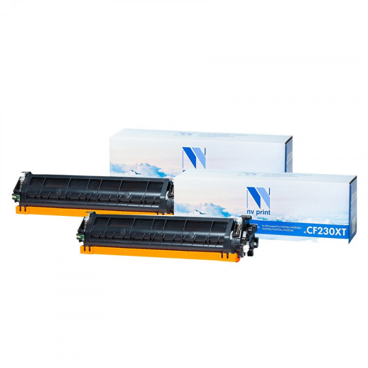 NV Print NVP-CF230XT-SET2 Картридж совместимый NV-CF230XT-SET2 для HP LaserJet Pro M227fdn /  M227fdw /  M227sdn /  M203dn /  M203dw (3500k) (2 шт)