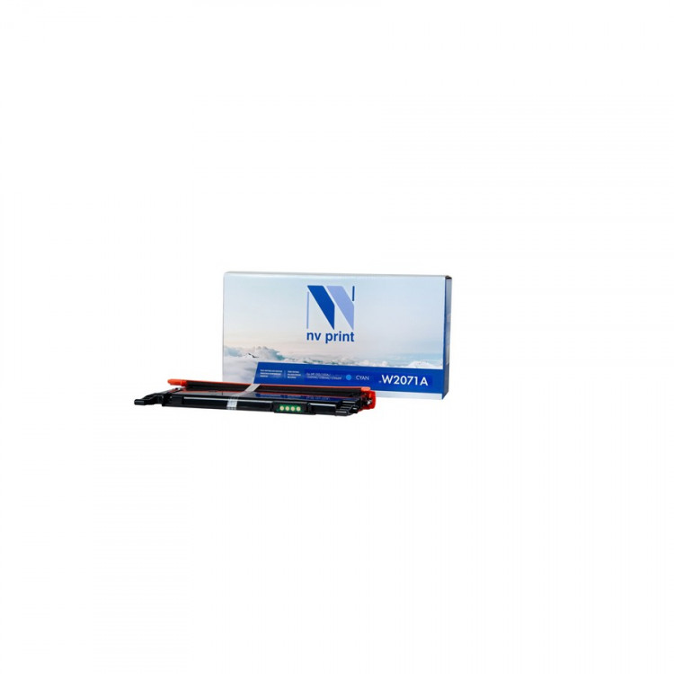 NV Print NVP-W2071AC Картридж совместимый NV-W2071A Cyan для HP 150 / 150A / 150NW / 178NW / 179MFP (700k)