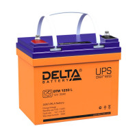 Energon Delta DTM 1233 L Аккумуляторная батарея DELTA DTM 1233 L (12В / 33Ач, Тип: AGM, Клемма: Болт М6, ДхШхВ: 195х130х155мм (Полная высота: 168мм), срок службы: 10-12 лет, Гарантия: 1г, вес: 10,1кг)
