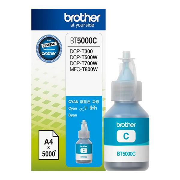 Brother BT5000C Чернила Brother BT-5000С голубые для DCPT300 / 500 / 700 / 310 / 510 / 710 / 520 / 720 / 820 (5000стр)