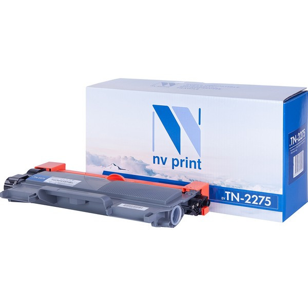 NV Print NVP-TN2275 Картридж совместимый Brother TN-2275  для Brother HL-2240R, 2240DR, 2250DNR, DCP-7060DR, 7065DNR, 7070DWR, MFC-7360NR, 7860DWR, FAX-2845R, FAX-2940R, ресурс: 2600 стр.