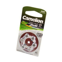 Батарейка Camelion Zinc-Air A312-BP6(0% Hg) BL6 (Комплект 6 шт.)