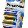 Батарейка Panasonic EVOLTA LR20EGE/2BP LR20 BL2 (Комплект 2 шт.)